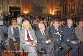 Il pubblico in sala regia