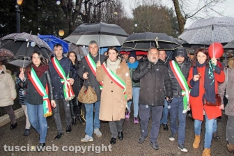 Il corteo antiviolenza