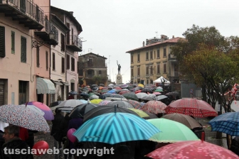 Il corteo antiviolenza