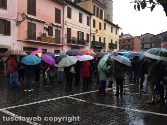 Il corteo antiviolenza
