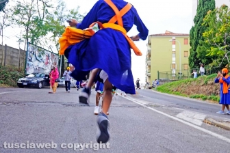 Il corteo dei sikh
