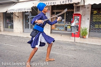 Il corteo dei sikh