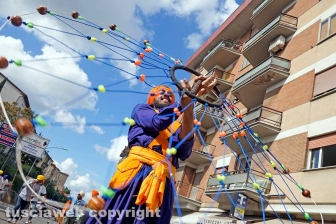 Il corteo dei sikh