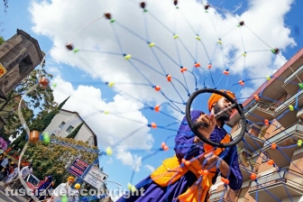 Il corteo dei sikh