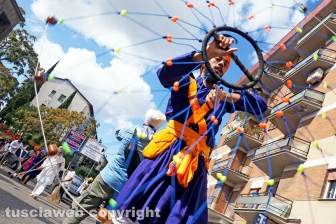 Il corteo dei sikh