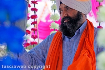 Il corteo dei sikh