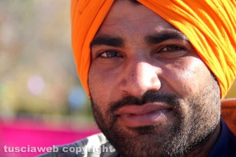 Il corteo dei sikh