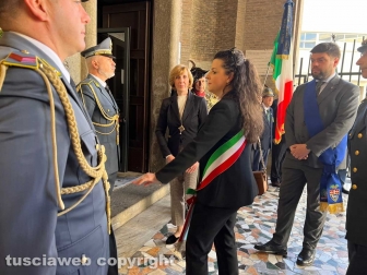 Viterbo - Corteo del 25 aprile - La sindaca Chiara Frontini