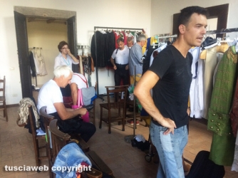 Il corteo storico si prepara per la processione