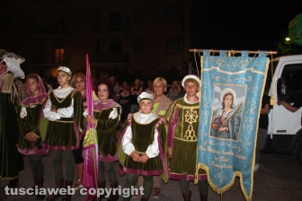 Il corteo storico di Miracolo di fede