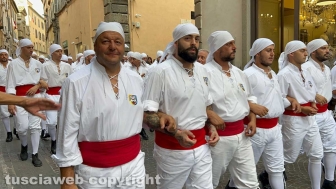 Santa Rosa - Facchini al corteo storico