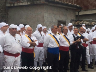 Santa Rosa - Il corteo storico si prepara