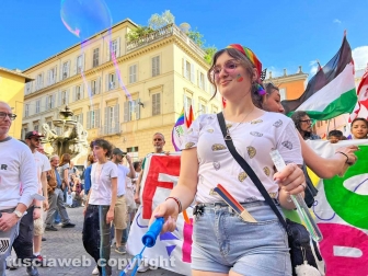 Il corteo TusciaPride
