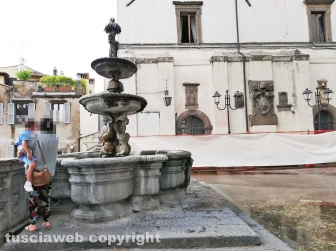 Il cortile di Palazzo Priori