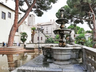 Il cortile di Palazzo Priori