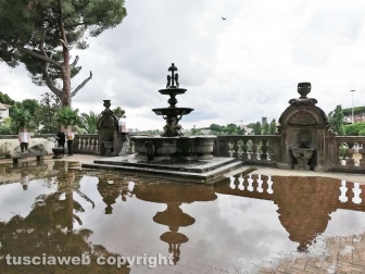 Il cortile di Palazzo Priori