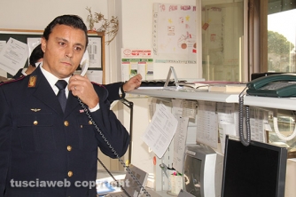 La sala operativa della questura