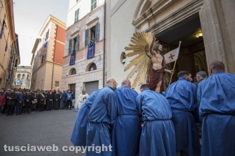 Tarquinia - La processione del Cristo Risorto