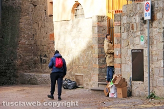 Il crollo del centro storico