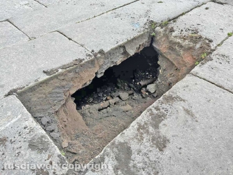 Il crollo di piazza del Gesù