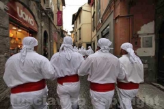Il cuore di Rosa per le vie della città