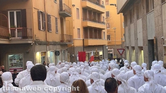 Viterbo - Dies Natalis - Il transito del sacro cuore di Santa Rosa