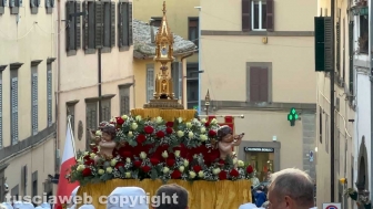 Viterbo - Dies Natalis - Il transito del sacro cuore di Santa Rosa