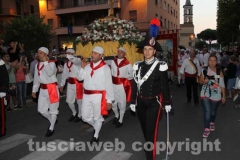 Corteo storico - Il cuore di santa Rosa attraversa la città