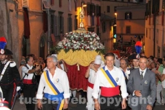 Corteo storico - Il cuore di santa Rosa attraversa la città