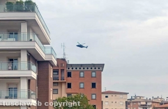Viterbo - Il cuore di Santa Rosa in volo sulla città