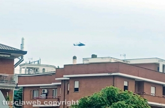Viterbo - Il cuore di Santa Rosa in volo sulla città