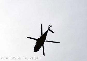 Viterbo - Il cuore di Santa Rosa in volo sulla città