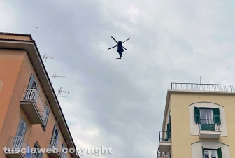 Viterbo - Il cuore di Santa Rosa in volo sulla città