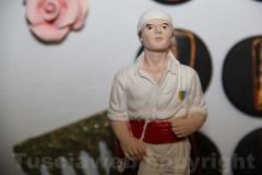 Il cuore di santa Rosa sotto la pioggia