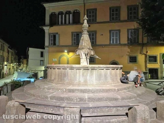 Il degrado delle fontane