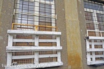 Il degrado dell'ospedale vecchio