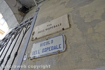 Il degrado dell'ospedale vecchio