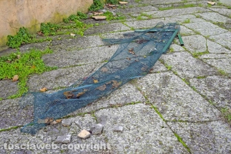 Il degrado dell'ospedale vecchio
