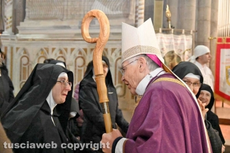 Viterbo - Il dies natalis di santa Rosa - Il vescovo Orazio Francesco Piazza