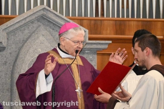 Viterbo - Il dies natalis di santa Rosa - Il vescovo Orazio Francesco Piazza