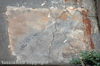 Il dipinto di via Saffi