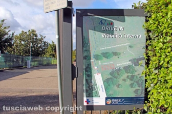 Il Drive-In per i tamponi