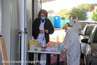 Il Drive-In per i tamponi