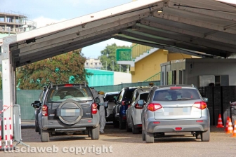 Il Drive-In per i tamponi
