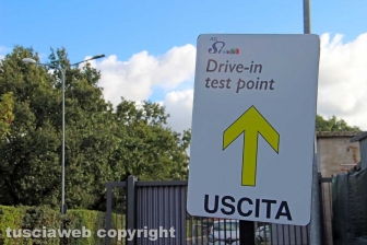 Il Drive-In per i tamponi
