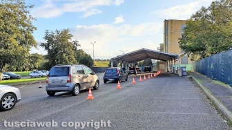 Il Drive-In per i tamponi