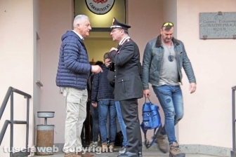 Il fermo del presunto omicida di Norveo Fedeli