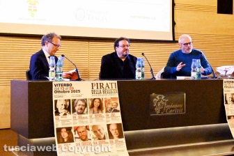 Viterbo - Il filosofo Gino Roncaglia ai Pirati della Bellezza