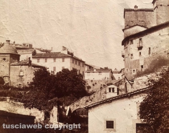 Viterbo - La valle del fosso Urcionio negli anni '20
