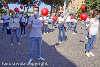 Il flash mob degli infermieri